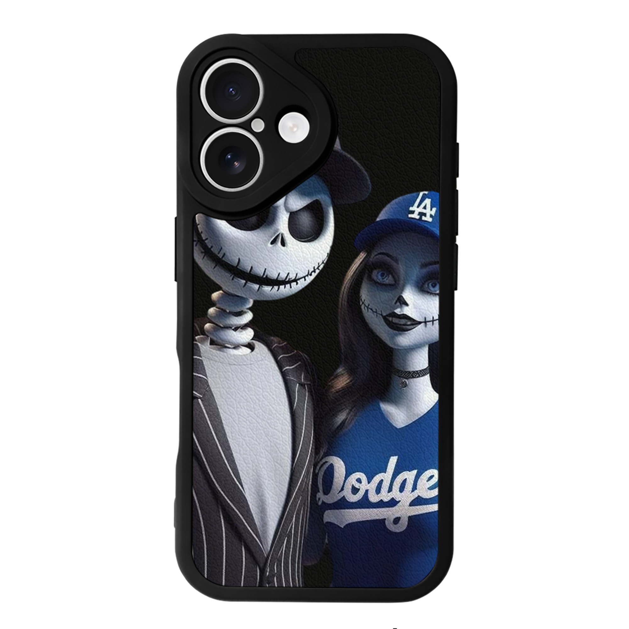  IPhone 16 Silicone Leather Case – UV Print, Lambskin Texture – Perfect Fit, Wireless Charging Compatible, Scratch Resistant, Precise Cutouts – Stylish Protection For IPhone 16